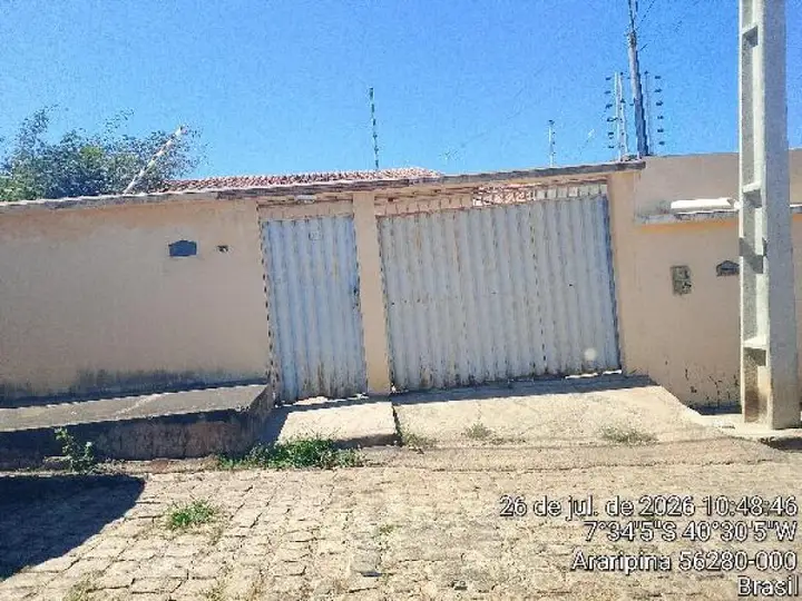 Leilão Judicial de Casa em Araripina - Araripina - PE