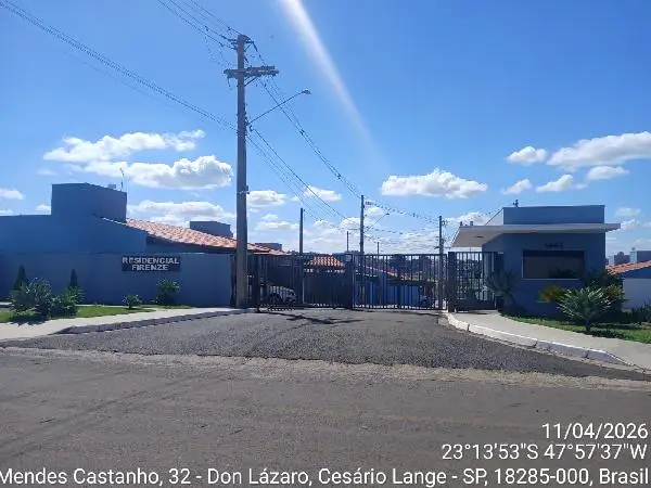 Imóvel em leilão - RUA VEREADOR JOAO TREVISAN, N. 1667, LT 28, RESIDENCIAL DOM LAZARO, CESARIO LANGE, SP