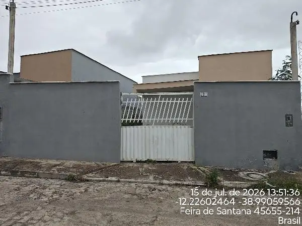 Imóvel em leilão - RUA ANTONIO FERNANDES SILVA, N. 98, AREA DE TERRA 31, GABRIELA, FEIRA DE SANTANA, BA