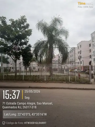 Imóvel em leilão - ESTRADA CABUCU -QUEIMADOS, N. 995, Apto 303, BL 02, VILA BONANZA, QUEIMADOS, RJ