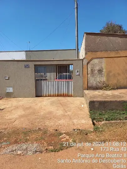 Imóvel em leilão - RUA 27, N. S/N, QD 74, LT 05-A, JARDIM ANA BEATRIZ II, SANTO ANTONIO DO DESCOBERTO, GO