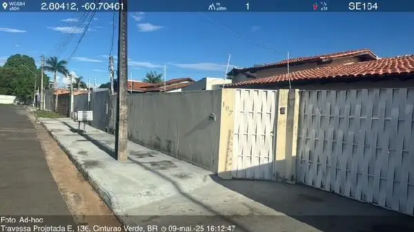 Imóvel em leilão - TRAVESSA PROJETADA E,N. 206 QD 13, CINTURAO VERDE - CEP: 69312-364, BOA VISTA - RORAIMA