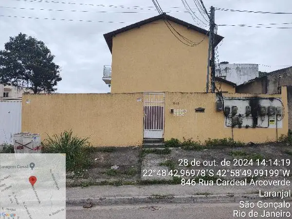 Imóvel em leilão - RUA CARDEAL ARCO VERDE, N. 846, CS 04, LT 18, QD 61, PACHECO, SAO GONCALO, RJ