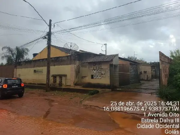 Imóvel em leilão - QUADRA 120, N. SN, LT 02, CS 02, MANSOES RECREIO ESTRELA D'ALVA III, CIDADE OCIDENTAL, GO