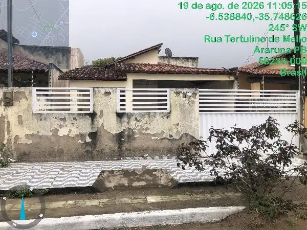 Leilão Extrajudicial de Casa em Araruna - Rua Projetada Z, N. Sn, Qd B Lt 22, Centro