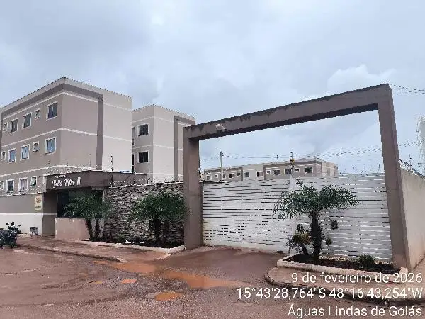Imóvel em leilão - QUADRA B 7, N. SN, Apto 104, TORRE 09 LT 01 RUA 08, MANSOES POR DO SOL, AGUAS LINDAS DE GOIAS, GO
