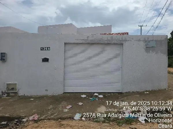 Imóvel em leilão - RUA L, N. 136-A,, VERTENTE, HORIZONTE, CE