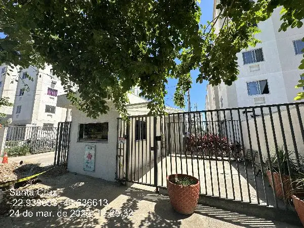 Imóvel em leilão - ESTRADA SANTA EUGÊNIA, N. 2800, Apto 205, BL 02 LT 02, FREGUE DE SANTA CRUZ, RIO DE JANEIRO, RJ