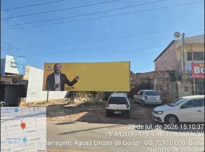 Terreno em leilão em Águas Lindas de Goiás