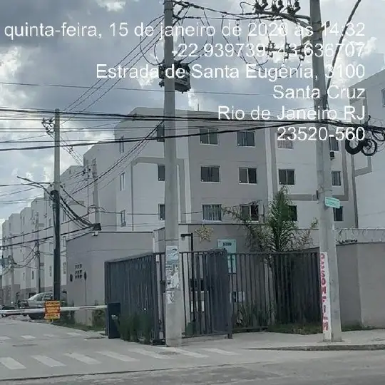 Imóvel em leilão - ESTRADA DE SANTA EUGENIA, N. 3200, Apto 408, BL 13, LT 01, PAL 49.422, SANTA CRUZ, RIO DE JANEIRO, RJ