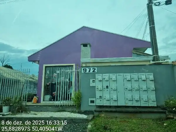Imóvel em leilão - RUA ANTONIO BIZINELLI, N. 972, CS 02, COLONIA IGUACU, SAO MATEUS DO SUL, PR