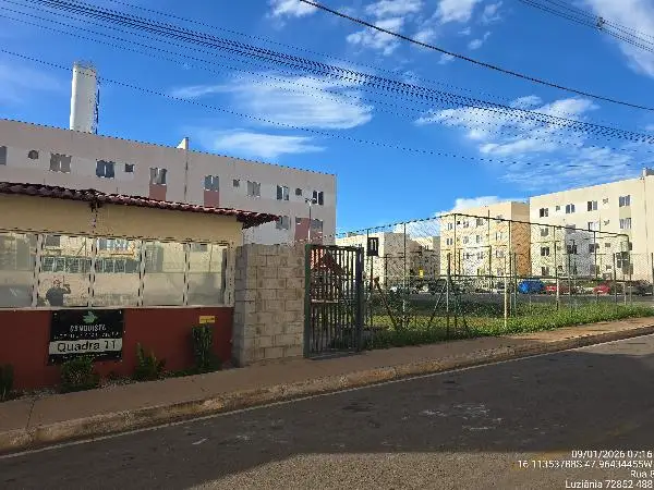 Imóvel em leilão - RUA RP3, N. SN, Apto 204, BL C 01º PAV, LOTEAMENTO RAQUEL PIMENTEL, LUZIANIA, GO