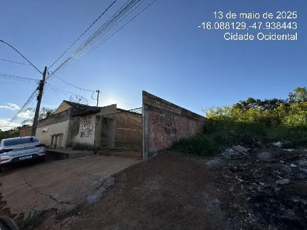 Imóvel em leilão - QUADRA 120, N. SN, LT 02, CS 06, MANSOES RECREIO ESTRELA D'ALVA III, CIDADE OCIDENTAL, GO