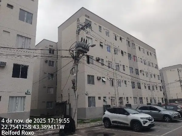 Imóvel em leilão - RUA BELO HORIZONTE, N. 835, Apto 105, BL 03, LT 01, SANTA AMELIA, BELFORD ROXO, RJ
