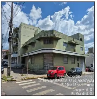 Imóvel em leilão - RUA XV DE NOVEMBRO, N. 748, QD 48, LT 05, ST 01, Centro, CACAPAVA DO SUL, RS