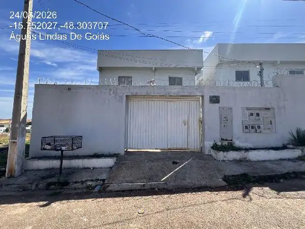 Imóvel em leilão - QUADRA 14, N. SN, Apto 202, LT 36 RUA P, RESIDENCIAL BOA VISTA, AGUAS LINDAS DE GOIAS, GO