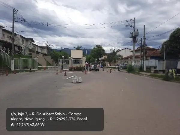 Imóvel em leilão - RUA DOUTOR SERGIO AROUCA, N. SN, CS 135, TIPO A, LT 06, CAMPO ALEGRE, NOVA IGUACU, RJ