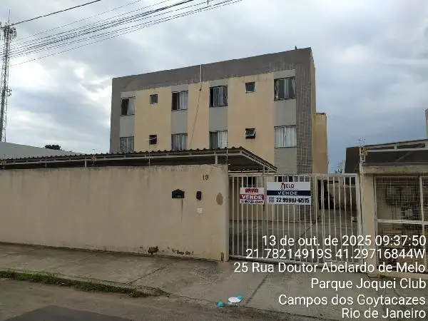 Imóvel em leilão - RUA DOUTOR ABELARDO DE MELO, N. 19, Apto 303, BL 01, PARQUE JOQUEI CLUB, CAMPOS DOS GOYTACAZES, RJ