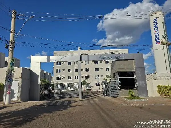 Imóvel em leilão - QUADRA QC 6, N. SN, Apto 204, BL 05 2 PAV VG 136 QD QC-06, CIDADE JARDINS - ETAPA B, VALPARAISO DE GOIAS, GO
