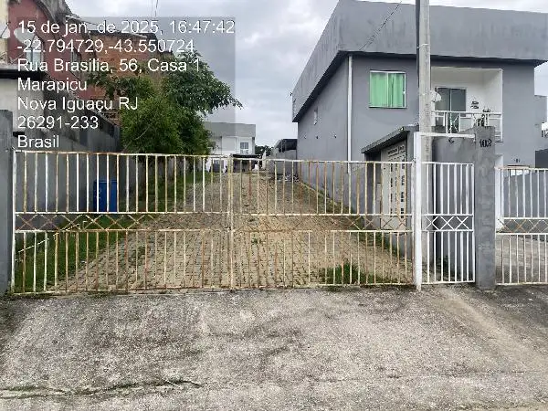 Imóvel em leilão - RUA BRASILIA, N. 102, Apto 103, LT 4A QD F, CABUCU, NOVA IGUACU, RJ