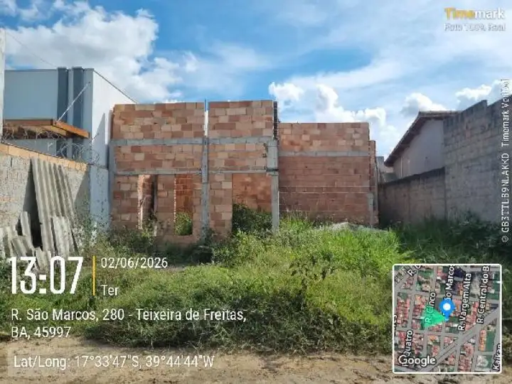 Terreno em leilão em Teixeira de Freitas