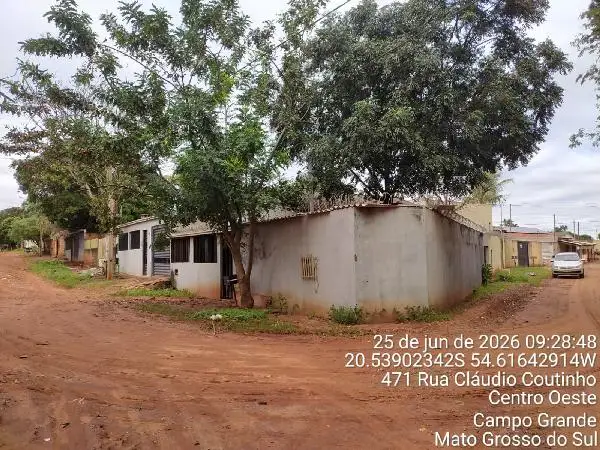 Imóvel em leilão - RUA LAURA CAPELLI LEAO, N. 22, CS 03, JARDIM CENTRO OESTE, CAMPO GRANDE, MS