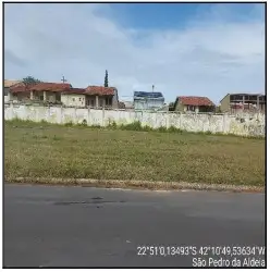 Imóvel em leilão - RODOVIA AMARAL PEIXOTO, N. S/N, QD I, LT 07, PRAIA LINDA, SAO PEDRO DA ALDEIA, RJ