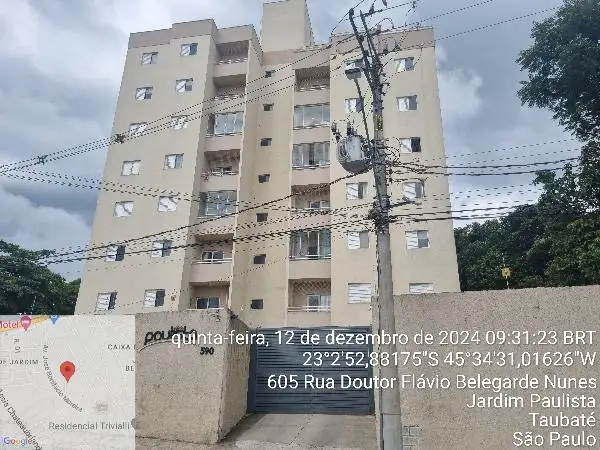Apartamento em leilão em Taubaté