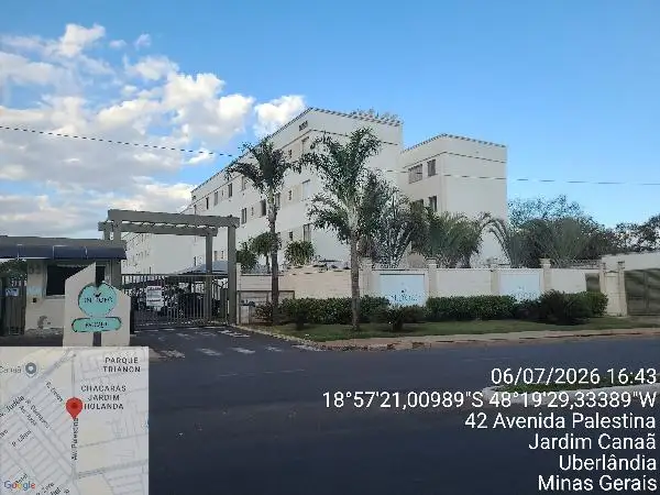 Imóvel em leilão - AVENIDA PALESTINA, N. 35, Apto 203, PAV 02 BL 08 LT 21B QD B, CHACARAS JD HOLANDA, UBERLANDIA, MG