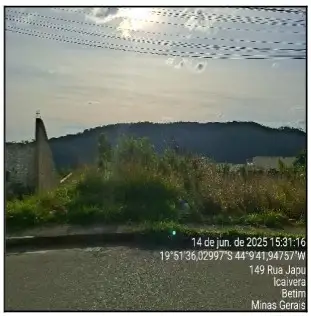 Terreno em leilão em Betim