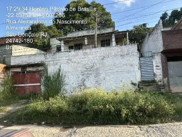 Imóvel em leilão - RUA EXPEDICIONARIO SARGENTO BENEDITO DA SILVA, N. 274, CS 01, ALMERINDA, SAO GONCALO, RJ