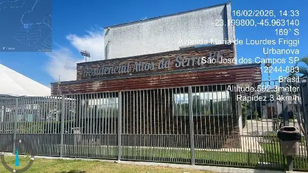 Imóvel em leilão - RUA EXPEDICIONARIO JOSE LOPES CRUZ, N. SN, LT 23 QD 200 - ALTOS DA SERRA VI, URBANOVA VII, SAO JOSE DOS CAMPOS, SP