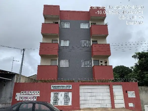 Imóvel em leilão - RUA VOVO ELVIRA, N. SN, Apto 203, QD 02 LT 46, LOT LUNABEL 3-B, NOVO GAMA, GO