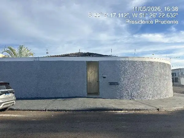 Imóvel em leilão - RUA MAURICIO GALVANIN, N. 159, LT 11 QD K, RESIDENCIAL GREEN VILLE, PRESIDENTE PRUDENTE, SP