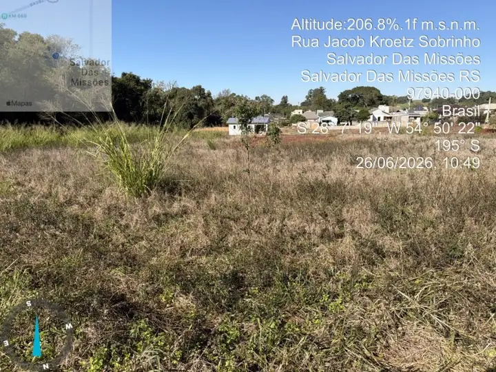 Terreno em leilão em Salvador das Missões