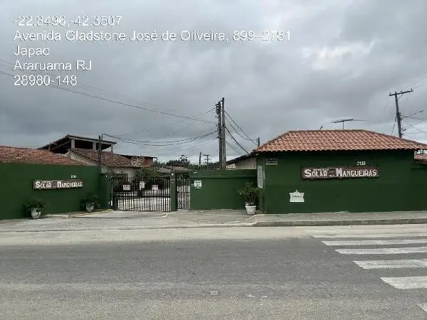 Imóvel em leilão - AVENIDA GLADSTONE JOSE DE OLIVEIRA,N. 2120 CS46, JAPAO - CEP: 28980-148, ARARUAMA - RIO DE JANEIRO