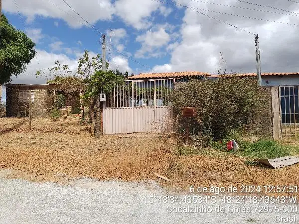 Imóvel em leilão - RUA 17, N. SN, QD 16, LT 03C, LOT GIRASSOL, COCALZINHO DE GOIAS, GO