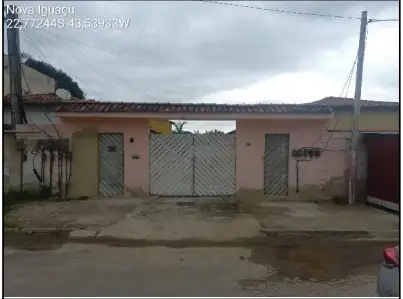 Imóvel em leilão - RUA NARA, N. 619, QD 14 LT 20 CS 08, CABUCU, NOVA IGUACU, RJ