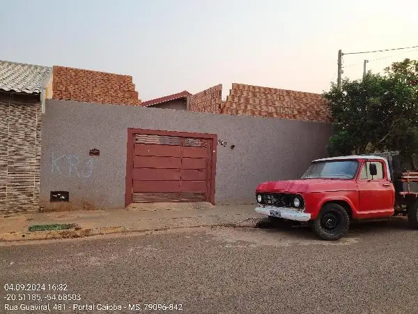 Imóvel em leilão - RUA GUAVIRAL, N. 491, LT 18, QD 09, CAIOBA, CAMPO GRANDE, MS