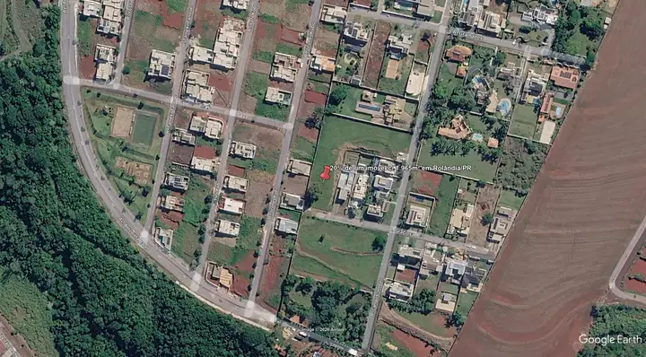 Terreno em leilão em Rolândia