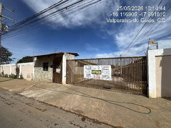 Imóvel em leilão - RUA ESPERANCA, N. S/N, CS 05 TERREO CH 08 QD 01, CHÁCARAS BRASIL, VALPARAISO DE GOIAS, GO