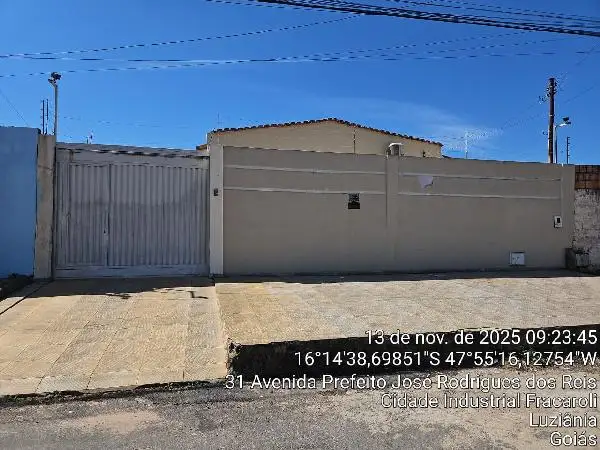 Imóvel em leilão - RUA 09, N. 31, LT 31 QD 40, PARQUE ESTRELA DALVA VII, LUZIANIA, GO