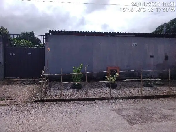 Imóvel em leilão - RUA CASTANHEIRA, N. SN, LT 08 QD 15, JARDIM SANTA LUCIA, AGUAS LINDAS DE GOIAS, GO