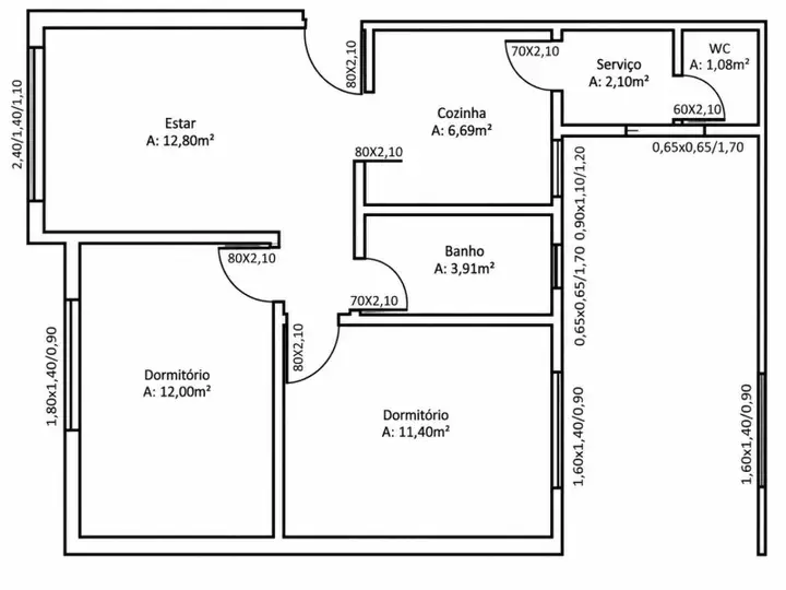 Apartamento em leilão em Porto Alegre