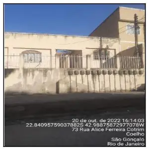 Imóvel em leilão - R ALICE FERREIRA COTRIM, N. 131, CASA 09, COELHO, SAO GONCALO, RJ