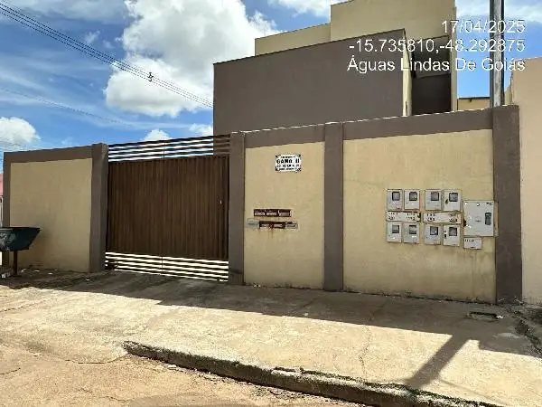 Imóvel em leilão - QD 03, N. S/N, Apto 201, LT 26 RUA 02, JARDIM DA BARRAGEM III, AGUAS LINDAS DE GOIAS, GO