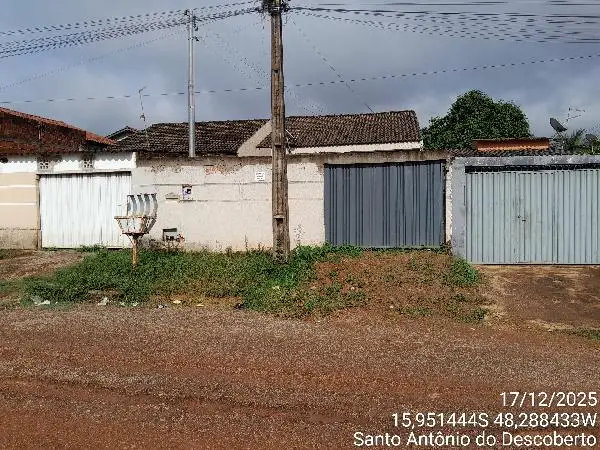 Imóvel em leilão - QD 126, N. SN, LT 4B RUA GUILHERME FIGUEREDO, PARQUE ESTRELA DALVA XII, SANTO ANTONIO DO DESCOBERTO, GO