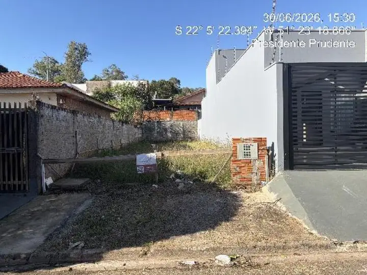 Terreno em leilão em Presidente Prudente