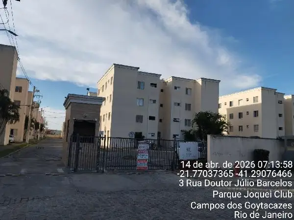Imóvel em leilão - RUA JÚLIO BARCELOS, N. 378, Apto 104, BL 03, PARQUE JOQUEI CLUB, CAMPOS DOS GOYTACAZES, RJ