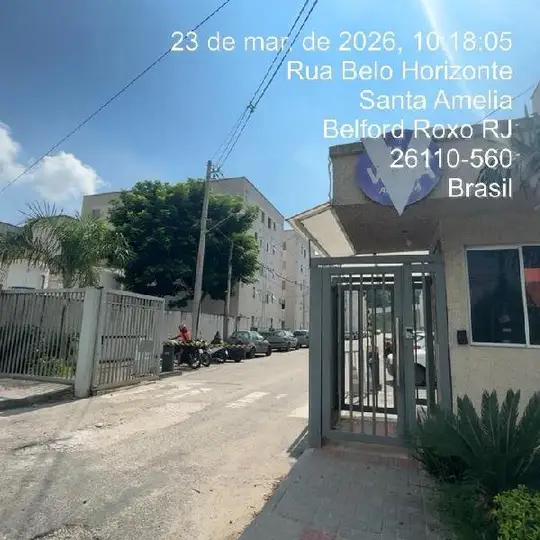 Imóvel em leilão - RUA BELO HORIZONTE,N. 855 APTO. 503 BL 19 LT 02, SANTA AMELIA - CEP: 26110-560, BELFORD ROXO - RIO DE JANEIRO
